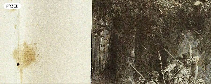 renowacja odnawianie grafiki artystycznej