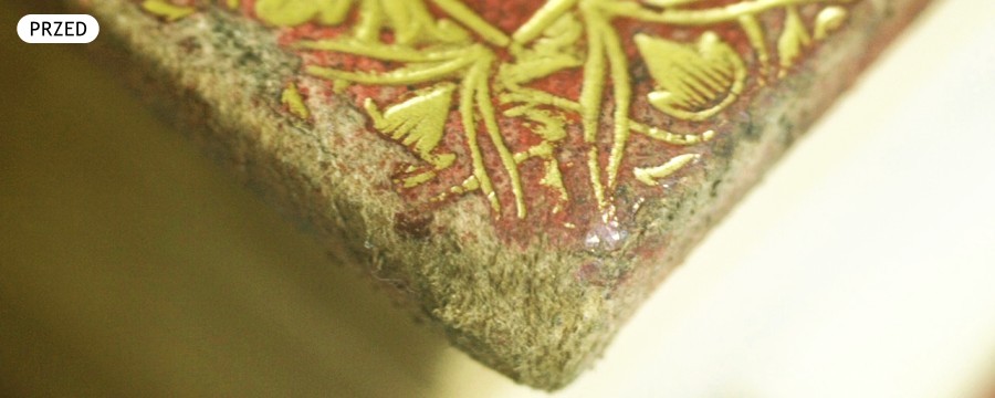 Naprawa skórzanych opraw książkowych