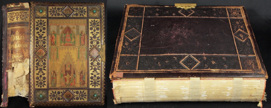 Odtwarzanie rekonstrukcja grzbietów skórzanych