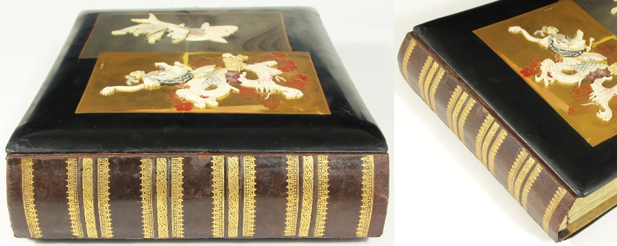 Renowacja skórzanego grzbietu książki